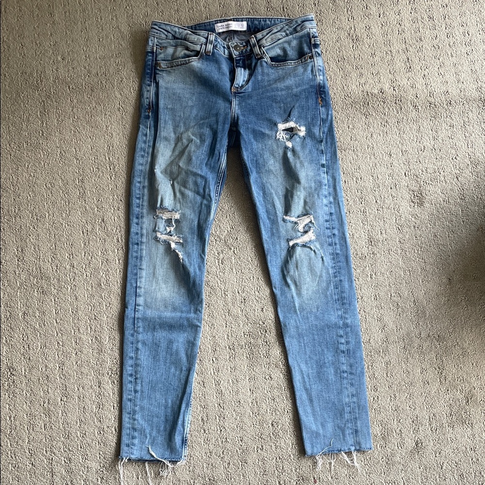 Zara Basic Denim Skinny Jeans